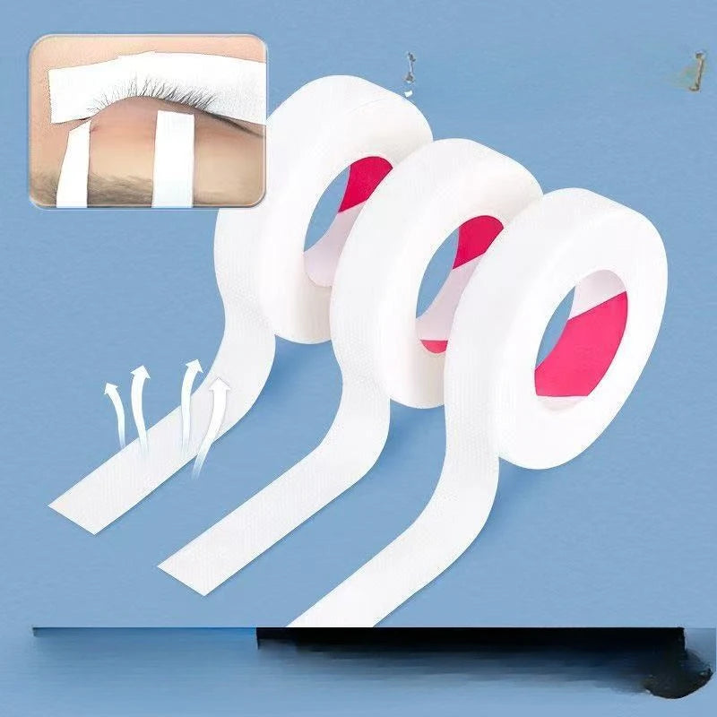 Insulating Tape for Eyelash Extension, Lint-Free Under Eye Pads, Breathable Non-Woven Paper, Multiple Rolls