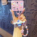 Kawaii Hello Kitty Doll Keychain Cartoon PVC Car Pendant Backpack Accessory