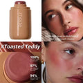 Limited Edition Lip Gloss with Ribbon Design - Moisturizing Lipstick & Blush Stick