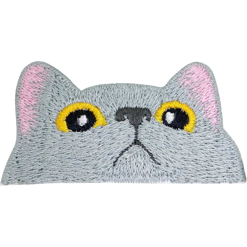 Cute Black Cat Embroidery Cloth Patch DIY Clothing Bag Accessories - Multiple Colors