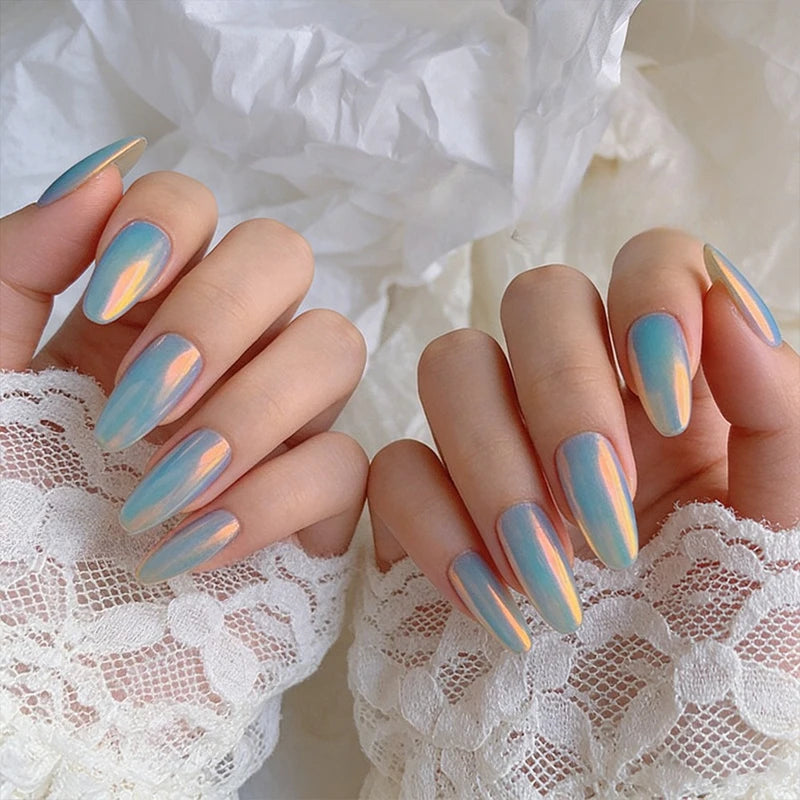 Chameleon Nail Aurora Powder Glitter for Mirror Nail Art - Mermaid Silk Moonlight