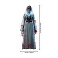 Halloween Horror Skull Bride Background Cloth Indoor Outdoor Haunted House Decor