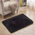 Silk Wool Non-Slip Indoor Rug - Washable Carpet Mat for Living Room & Bedroom