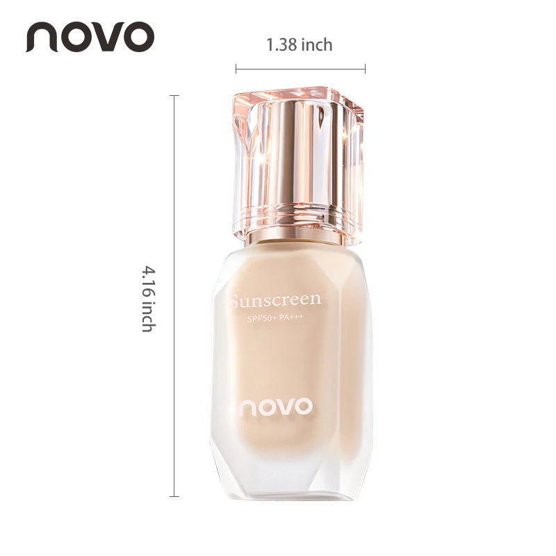 Long-Lasting Foundation Makeup with Concealer for Dark Circles - Light & Moisturizing SPF Sunscreen