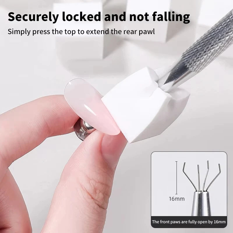 Square Nail Art Sponge Set 50/100 Pieces Gradient Nail Brush Manicure Decoration