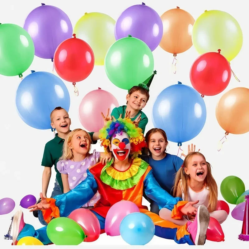 Reusable Latex Punch Balloons Set for Kids Party Games & Training - 20/50pcs