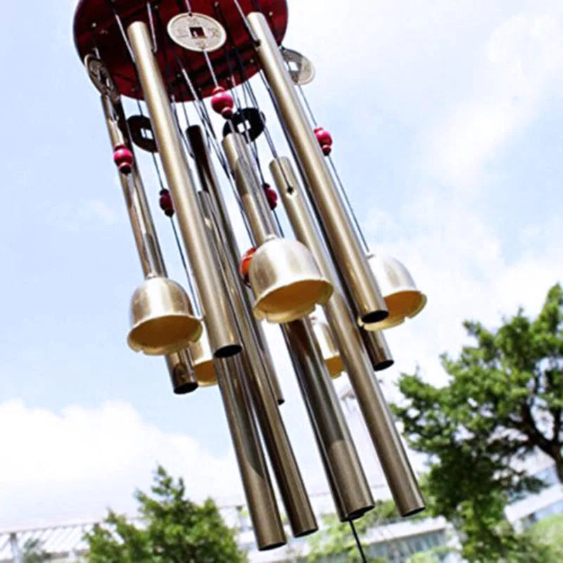 Metal Aluminum Wind Chimes Garden Wall Hanging Decor - Handmade Bell Sounding Ornament