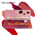 20-Color Waterproof Powder Blusher Lip Gloss All-in-One Makeup Plate Matte Lip Color