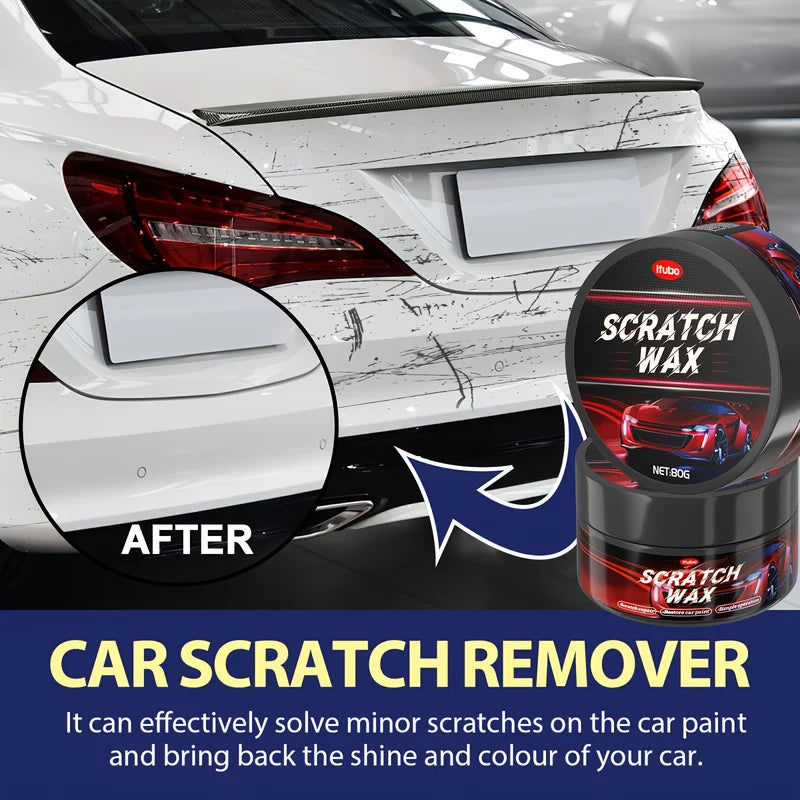 Car Scratch Repair Kit for Paint Touch-Up Polishing and Anti-Scratch Wax