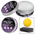 Car Crystal Plating Wax Set Nano Ceramic Coating Scratch Remover Polishing Paste