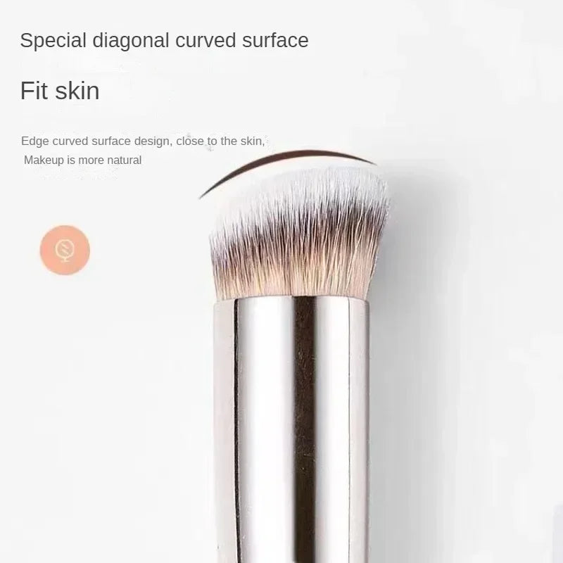 Makeup Brush Set - Face Powder Foundation Concealer Blush Tools with Multiple Handle Colors