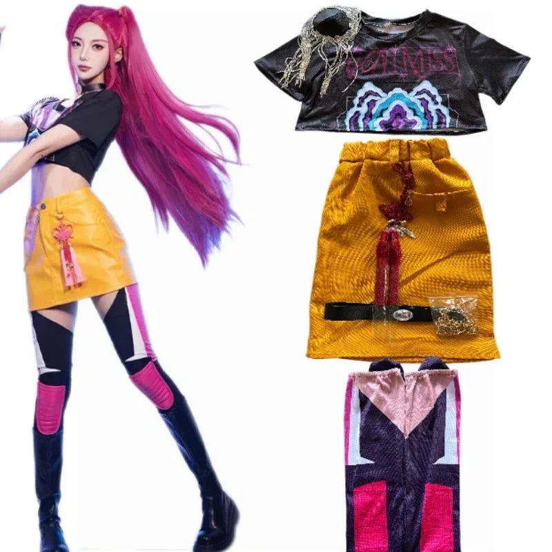 Girls Cosplay Costume Set for Group Role Play Halloween Carnival Party