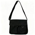 Large Capacity Canvas Messenger Bag for Women, Crossbody Shoulder Handbag