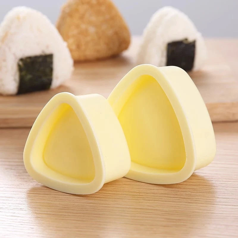 Sushi Making Tools Triangle Shaper Onigiri Molds for Rice Balls Kitchen Accessories
