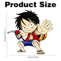 Anime Car Sticker Set - One Piece Roronoa Zoro & Monkey D. Luffy Decals for Vehicles