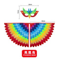 Children's Animal Costume Set with Wings and Mask for Halloween and Cosplay