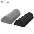 Half Moon Bolster Pillow for Legs and Neck Support - Memory Foam Salon & Grafting