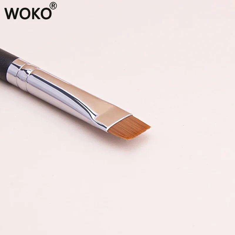 Ultrathin Eyebrow & Eyeliner Makeup Brush Set - Flat & Contour Tools