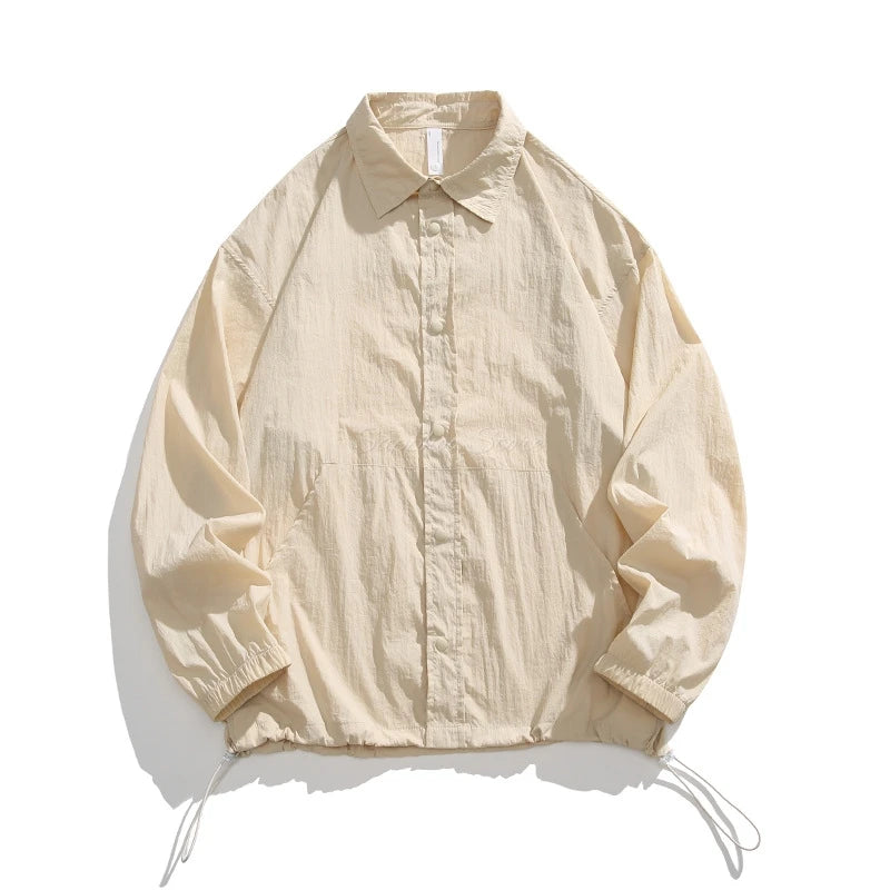 Unisex Work Uniform Long Sleeve Shirt for Pet Grooming and Outdoor Work