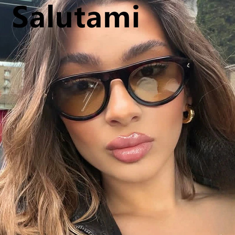 Small Cat Eye Sunglasses for Women Vintage Triangle Rivet Sun Glasses Ladies Elegant Leopard Shades