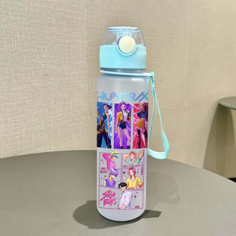 3D Cartoon Water Bottle 700ML Portable Sports Water Bottle for Kids & Girls