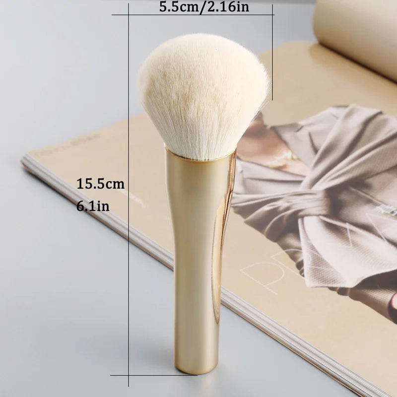 Large Powder Makeup Brush - Professional Quality Cosmetic Tool for Face