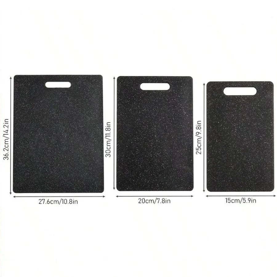 Marble Texture PP Cutting Board - Antibacterial & Dishwasher Safe Kitchen Utensil