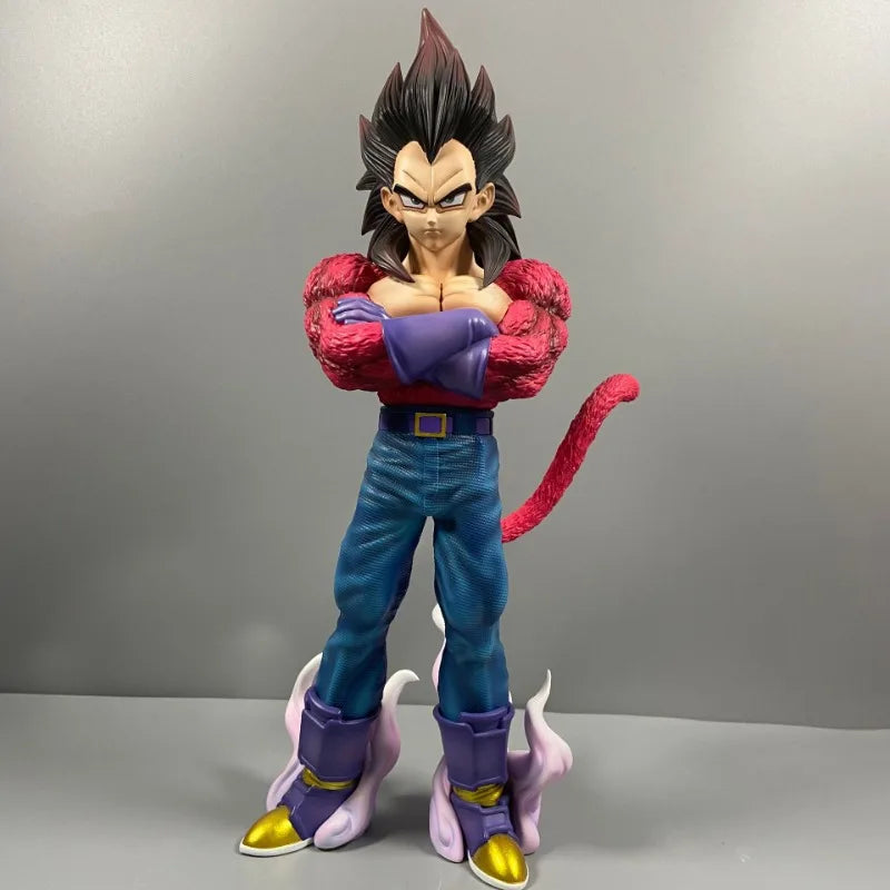 29cm Dragon Ball Super Vegeta & Goku Action Figures SSJ4 Super Saiyan Anime PVC Model
