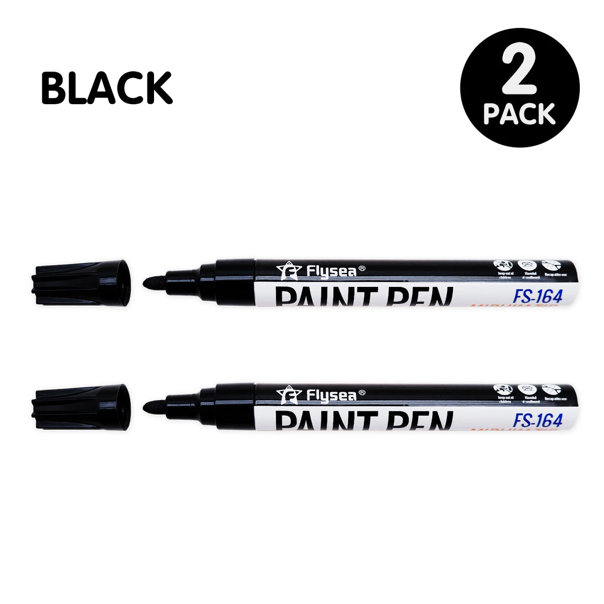 Oil Based Paint Pens Permanent Marker Set for Metal Wood Canvas Plastic Waterproof