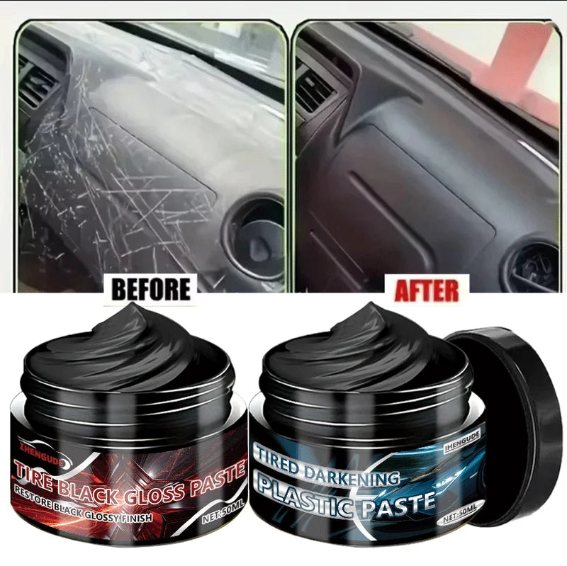 Car Interior Scratch Repair Cream Plastic Polish & Wax for Dashboard & Surface