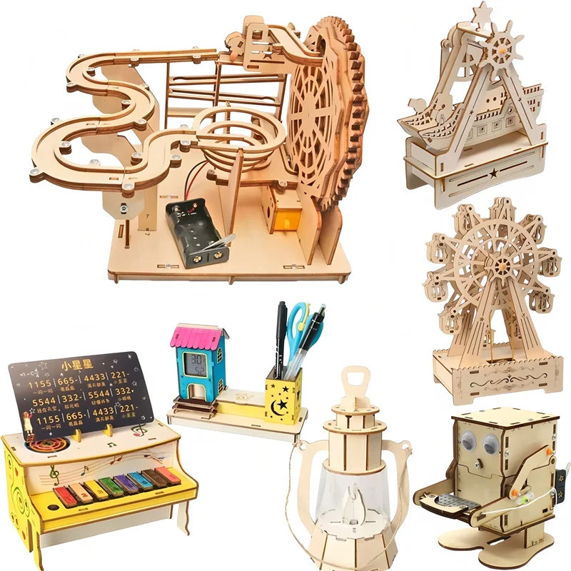 Children's Science and Education Experiment Models DIY Assembly Toys - Educational Gift