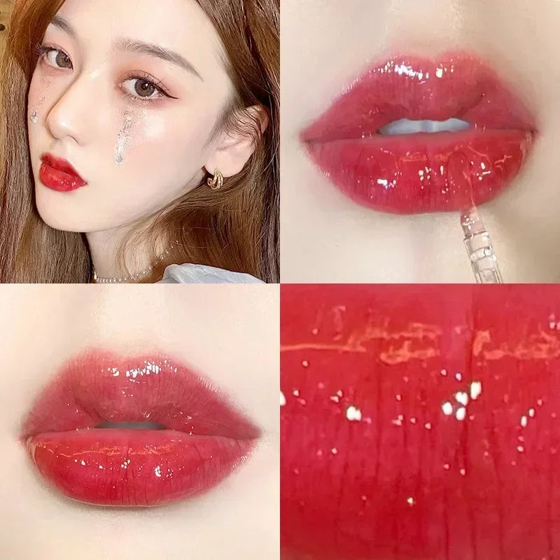 Waterproof Lip Gloss - Moisturizing, Long Lasting, Lip Plumper & Shine