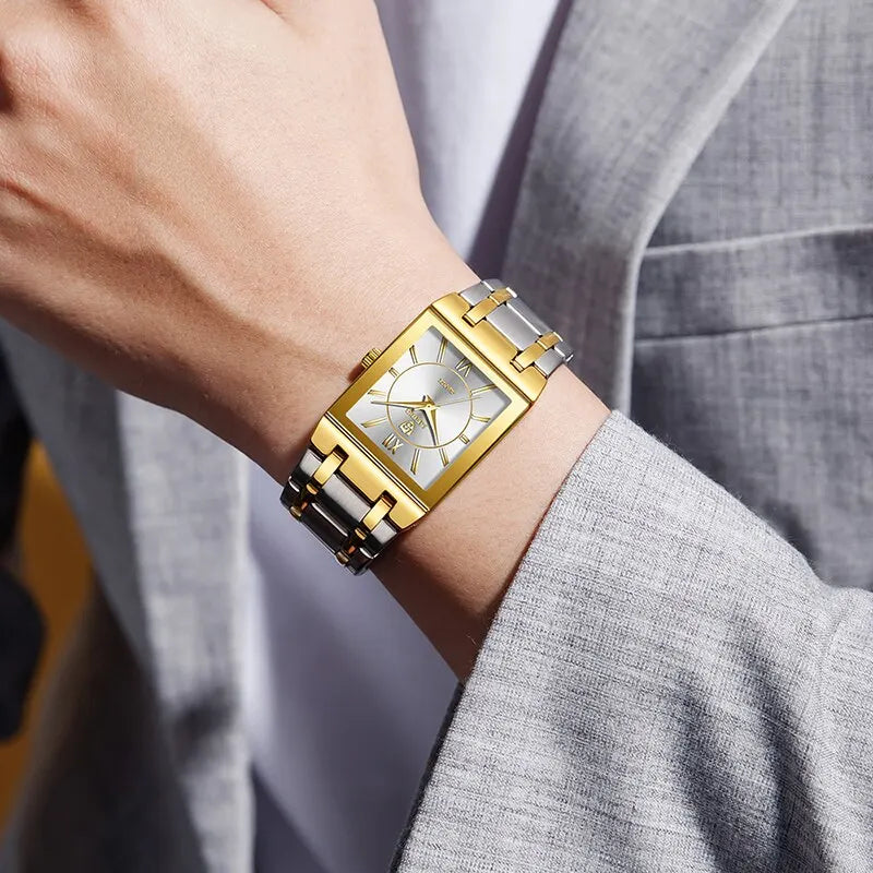 Luxury Quartz Wristwatch for Women Men Waterproof Fashion Watch
