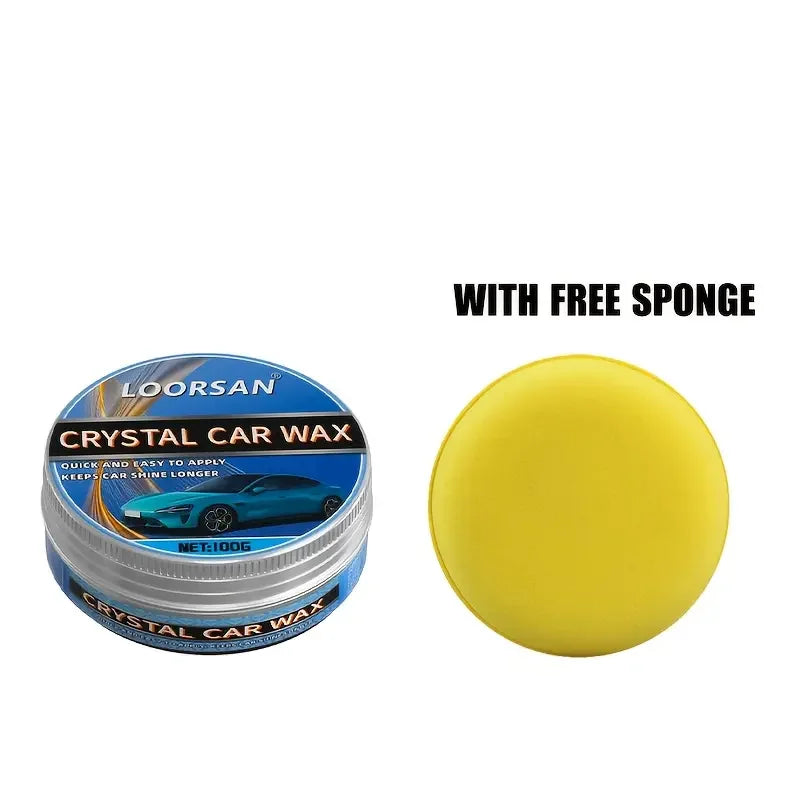 Car Wax and Polish Kit - Scratch Removal, High-Gloss Shine, Deep Protection