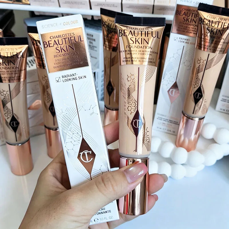 Waterproof Concealer Foundation Makeup - Natural Oil Control Face Coverup