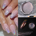 Mirror Nail Glitter Set - Ultra Fine Sparkly Holographic Metallic Powder
