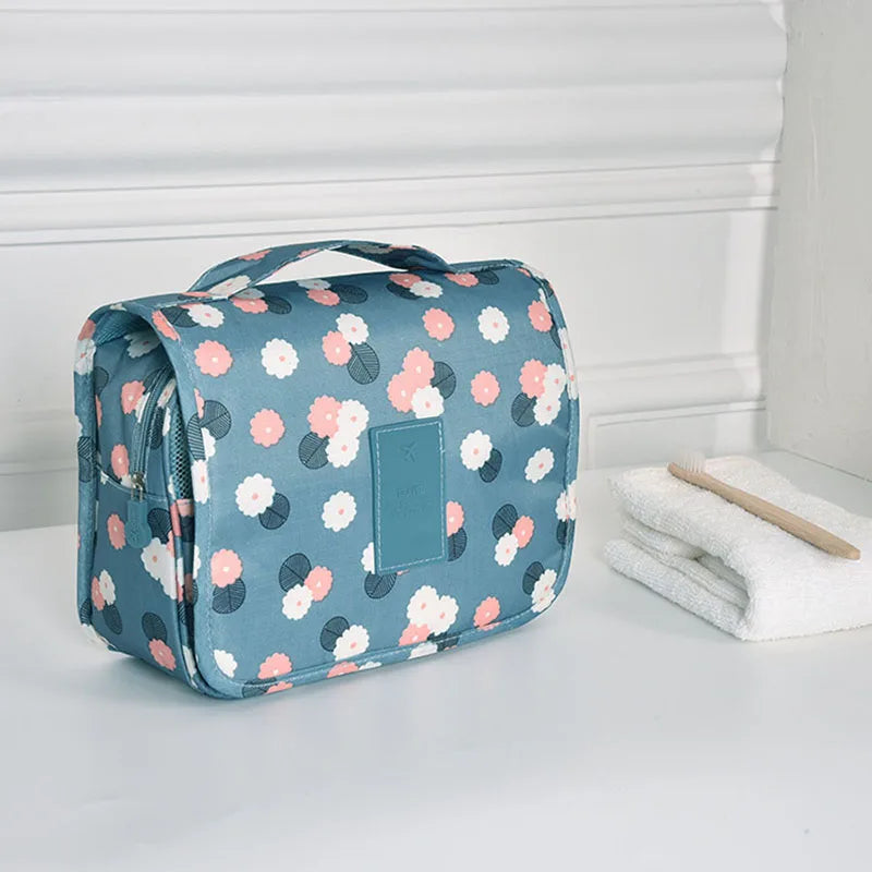 Multifunctional Travel Hook Wash Bag Waterproof Toiletry Organizer Ladies Bathroom Storage