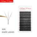 3D 4D 5D 6D 7D W Shape Eyelash Extensions Faux Mink Voluminous False Lashes
