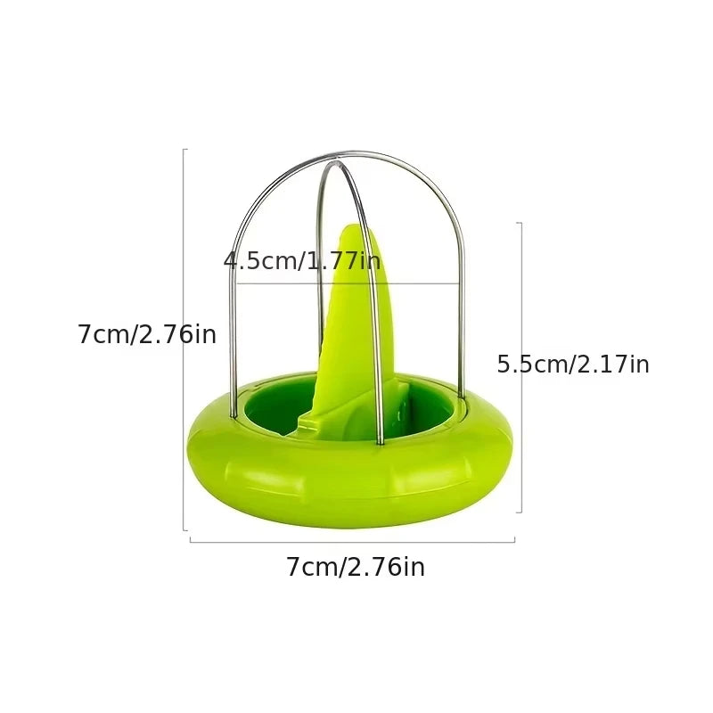 Stainless Steel Kiwi Fruit Peeling & Cutting Tool - Easy Fruit Splitter
