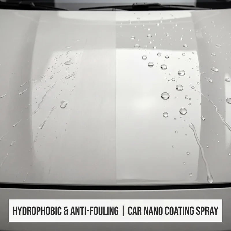 Hydrophobic Car Coating Spray - Gloss Finish & Water Repellent Auto Protection Kit