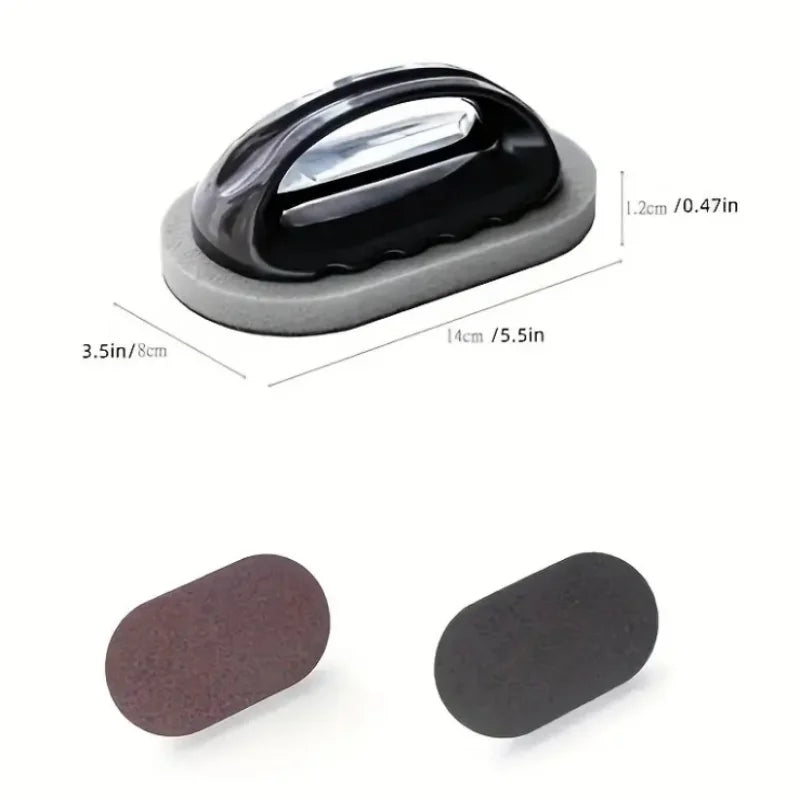 Magic Emery Sponge Brush for Kitchen Cleaning and Rust Removal - Diamond Eraser Tool