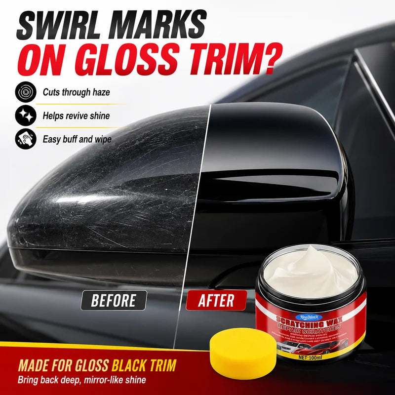 Car Scratch Remover & Body Polish Nano Ceramic Coating Wax - Paint Repair