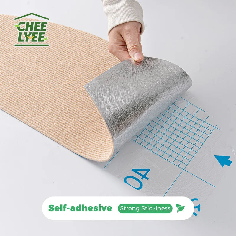 Self-Adhesive Stair Mats Set - Non-Slip Anti-Fall Floor Protectors for Indoor Use