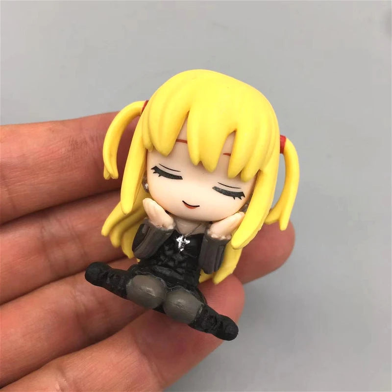 Death Note Q-Style Sleeping Character Mini Car Decoration Anime Gift Set
