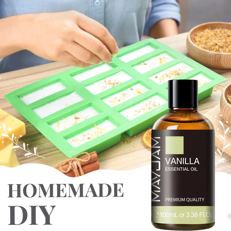 Pure Essential Oil Set - 100ML Aromatherapy Blends for Diffusers & Relaxation