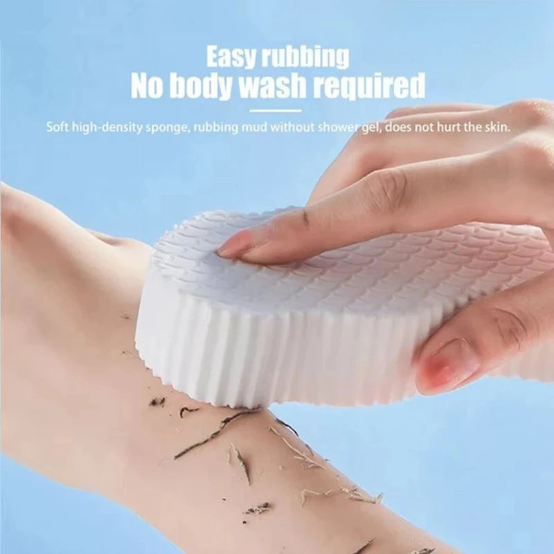 Exfoliating Bath Sponge for Dead Skin Removal Body Scrubber Massage Tool