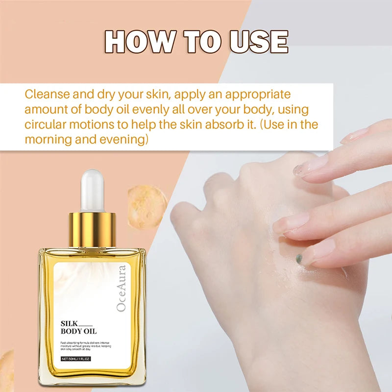 Hydrating Body Oil for Dry Skin Nourishing Brightening 30ml