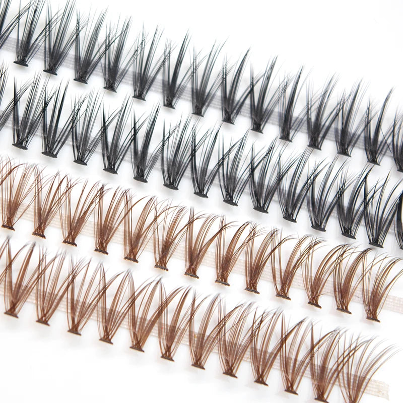 3D Mink Eyelash Extensions Bundle - Natural Faux Cluster Lashes in Multiple Variants