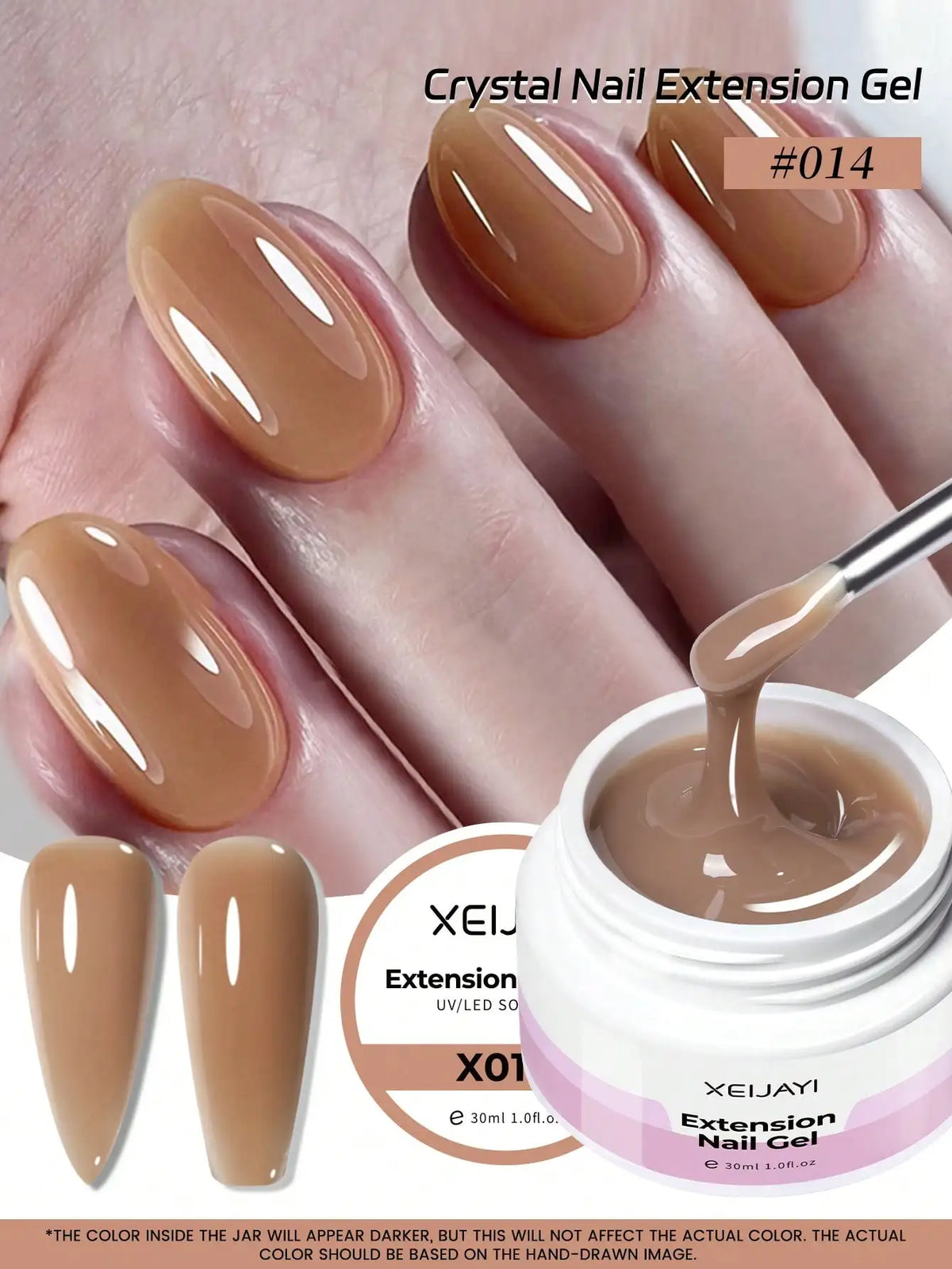 Nail Strengthening Gel Support 30ml UV/LED Fast Extender Nail Gel
