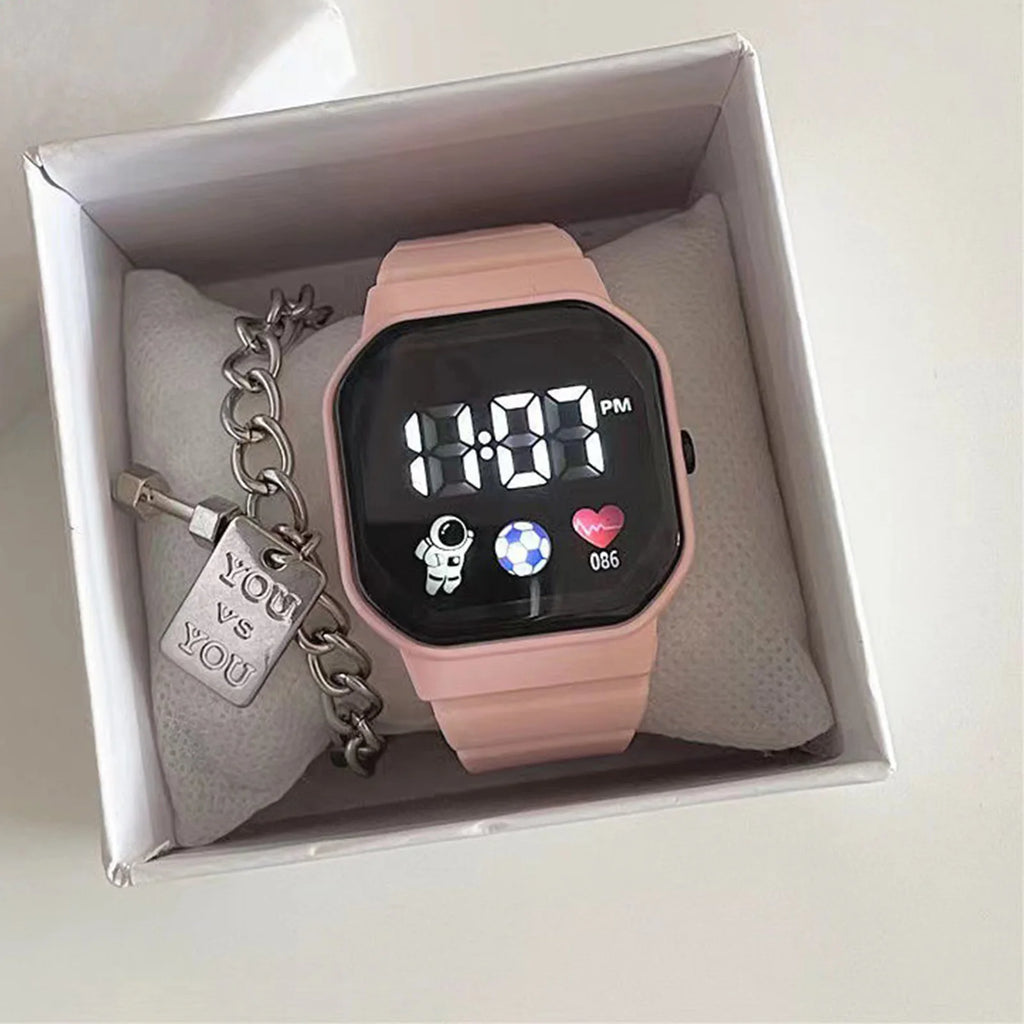 Digital LED Watch for Kids Teens and Adults - Comfortable, Lightweight, Multi-Color Options
